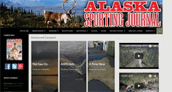 Desktop Screenshot of aksportingjournal.com